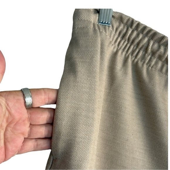 🌺ZARA Drawstring Knit Jogger-like Pants in Khaki Size Large — SUPER COMFY!!!🌺 - Picture 4 of 8